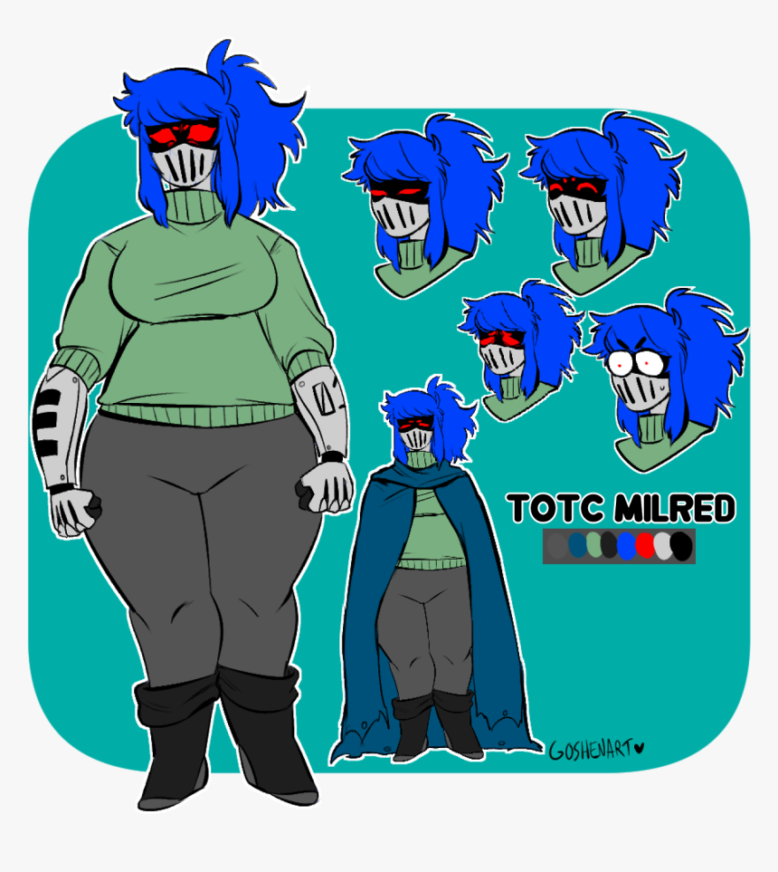 Official Art Reference For Mildred, The Toriel Replacement, - Tales Of The Cloud Undertale Au, HD Png Download