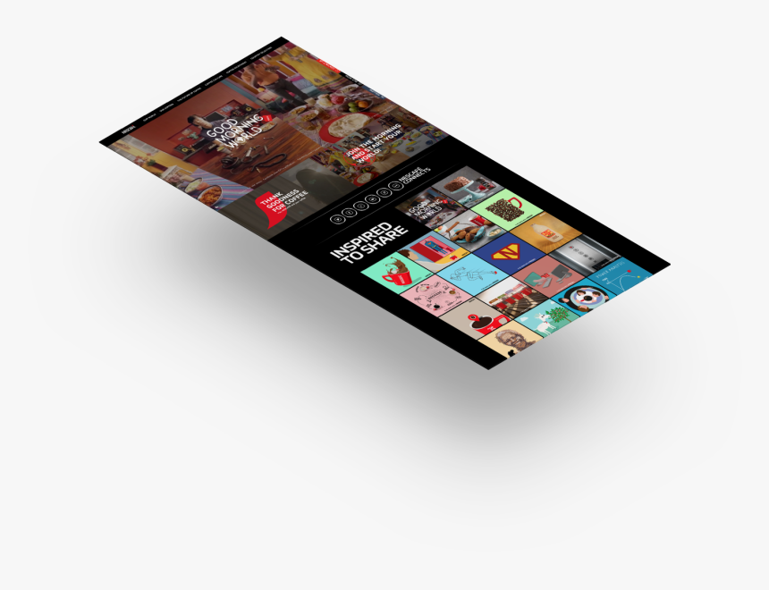 With A Seamless Tumblr Platform, Nescafé Remains At - Portable Network Graphics, HD Png Download