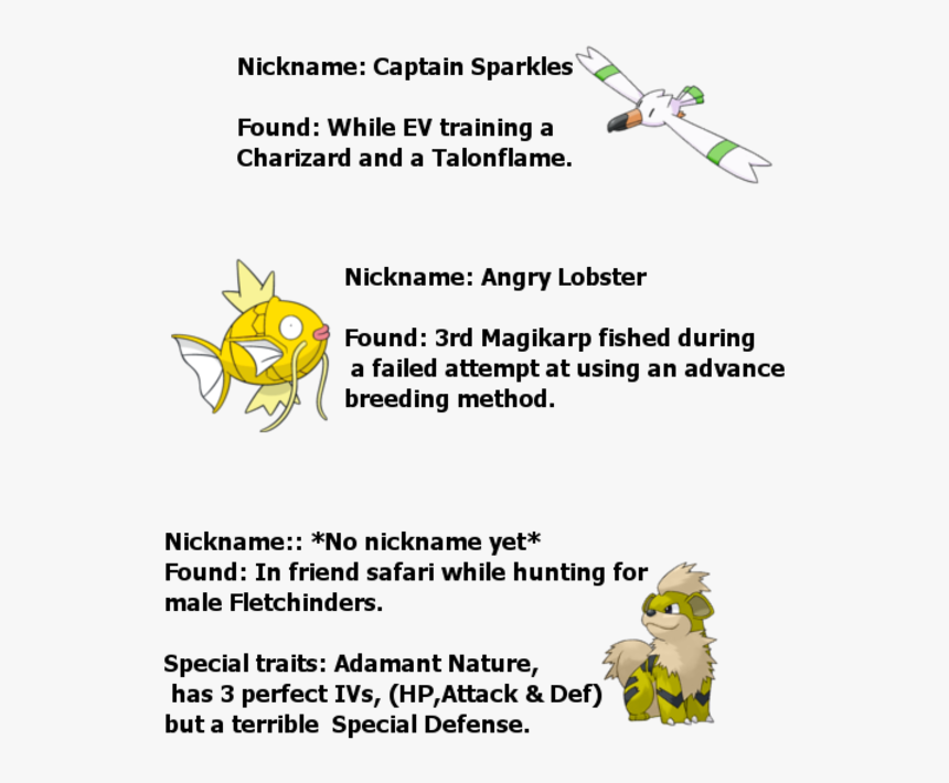 Captain Sparkles Found - Pokemon Growlithe, HD Png Download