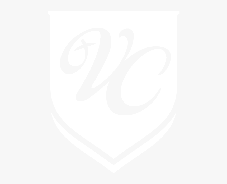 Vc Shield White-png - Valley Christian High School, Transparent Png