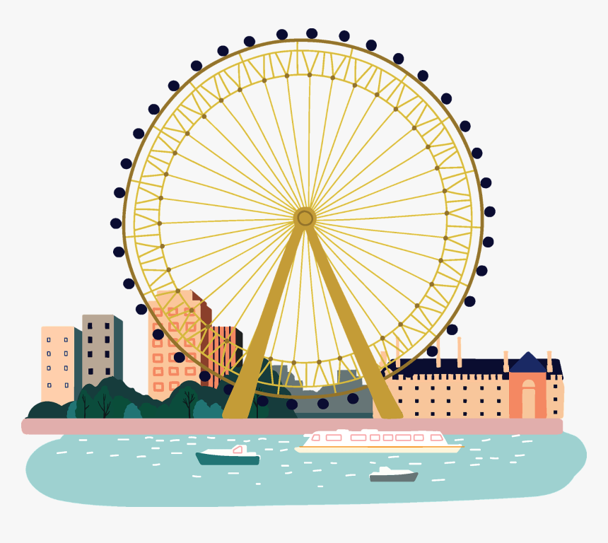 London Eye, HD Png Download