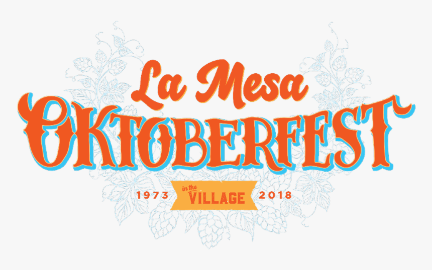 La Mesa Oktoberfest - Calligraphy, HD Png Download