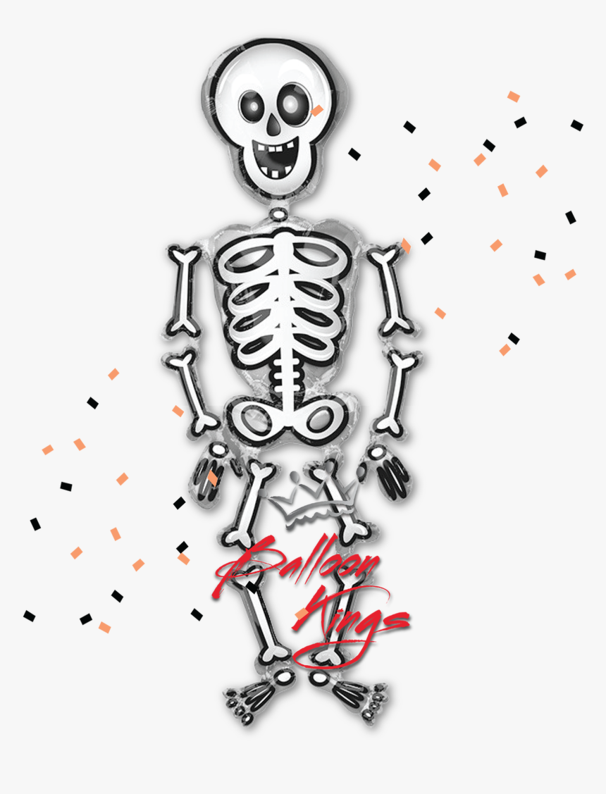 Skeleton Airwalker - Kościotrup, HD Png Download