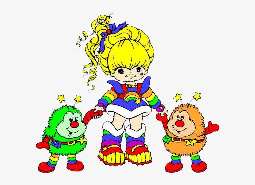 Ballade Amis Deux Ded - Rainbow Brite Clip Art, HD Png Download