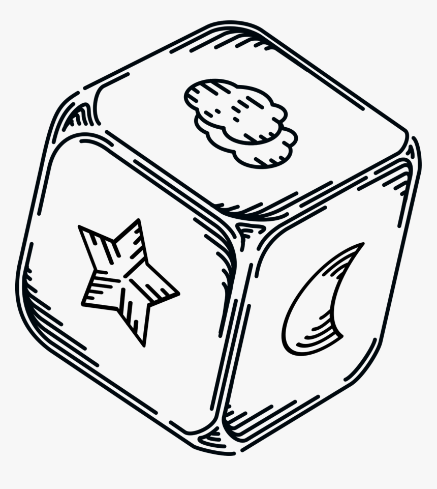 Baby Toys Clipart Black And White Png, Transparent Png