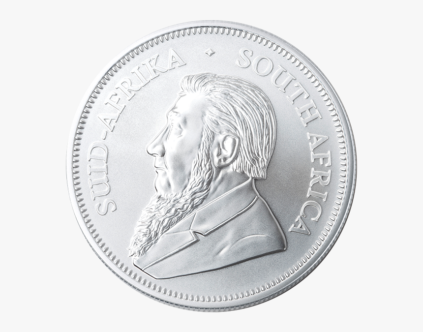 Buy 1 Oz Silver Coin South African Mint Krugerrand - 2019 1oz Silver Coin Krugerrand, HD Png Download
