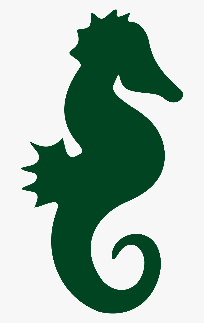 Seahorse Silhouette, HD Png Download