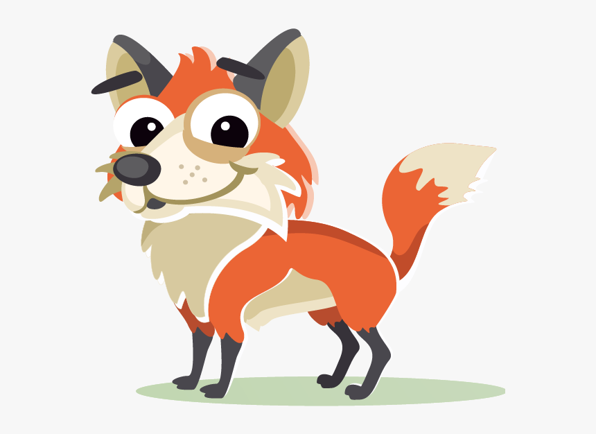 Arctic Fox Cartoon Clip Art - สัตว์ ป่า การ์ตูน Png, Transparent Png