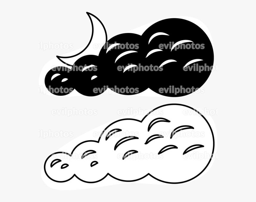 Cloud Drawing Vector And Stock Photo, HD Png Download