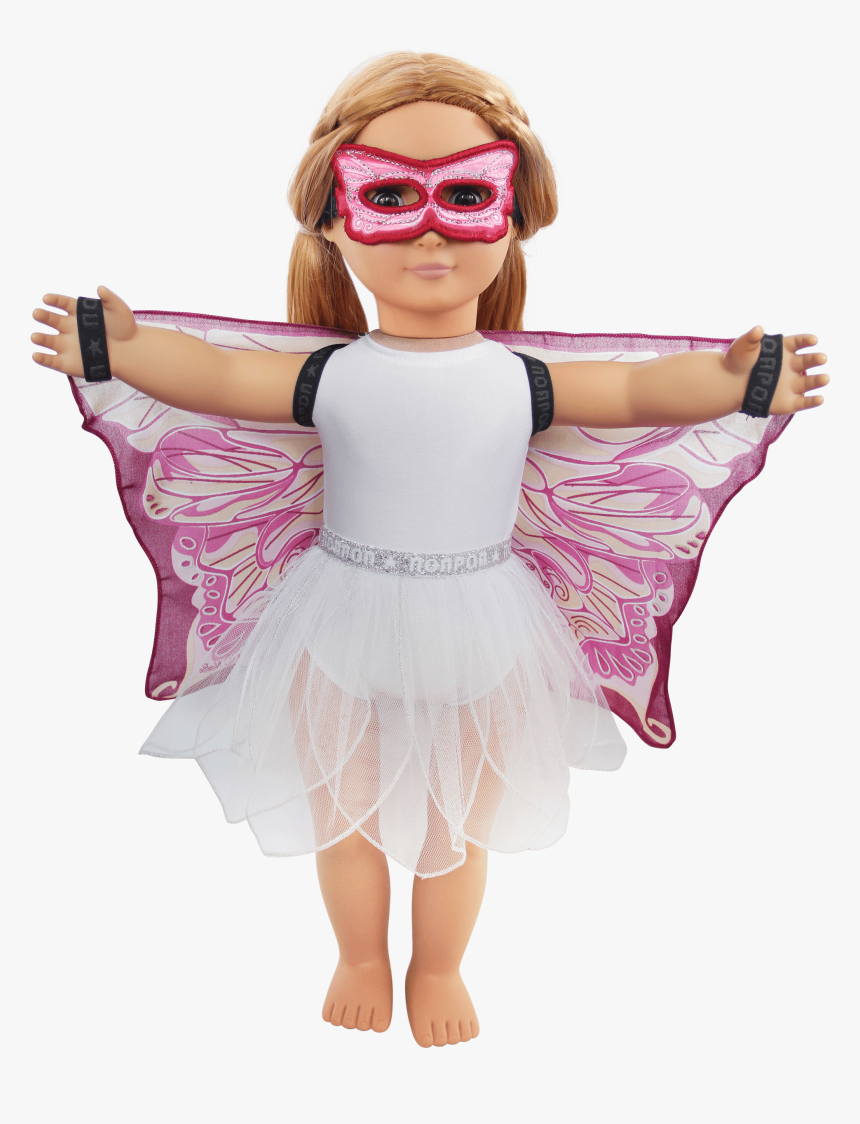 Pink Fairy Doll Set - Girl, HD Png Download
