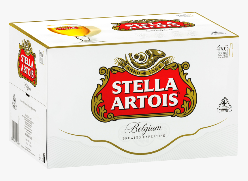 Stella Artois Bottles 330ml 24 Case - Stella Artois 12 Pack Cans, HD Png Download