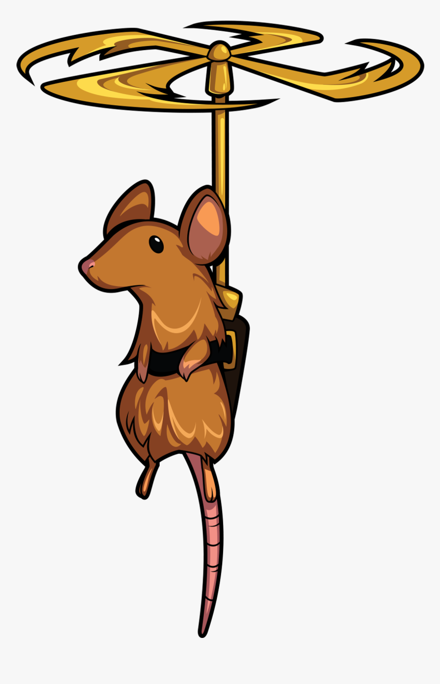 Propeller Rat Shovel Knight , Png Download - Shovel Knight Propeller Rat, Transparent Png