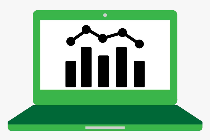 Accounting Auditor Line Icon Clipart , Png Download - Bar Chart Png, Transparent Png