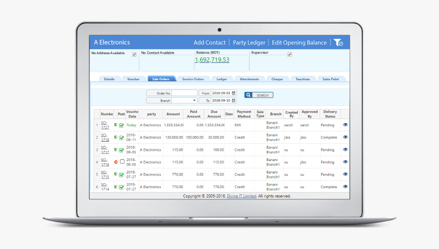 Ejemplo De Factura Facturama, HD Png Download