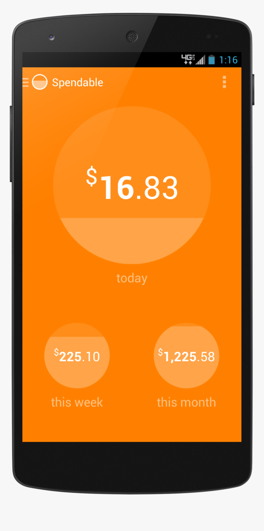 Budgeting On Banking App, HD Png Download