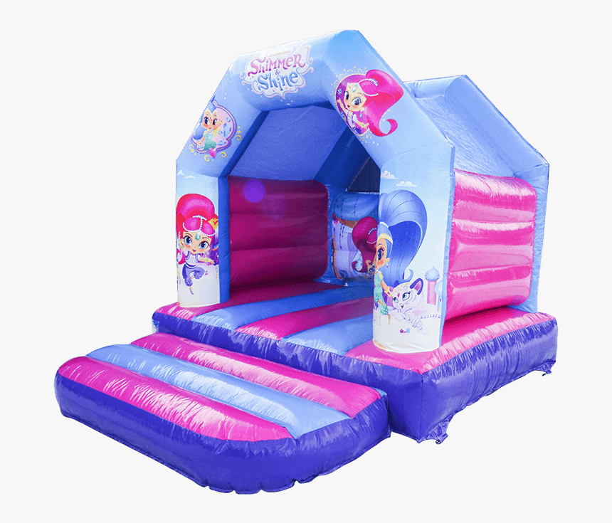 12 X 10 A Frame Bouncy Castle Shimmer And Shine - Shimmer And Shine Tennie Genies Shine, HD Png Download