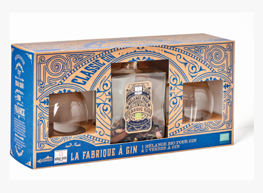 Quai Sud "organic Gin Factory" Gift Set, HD Png Download