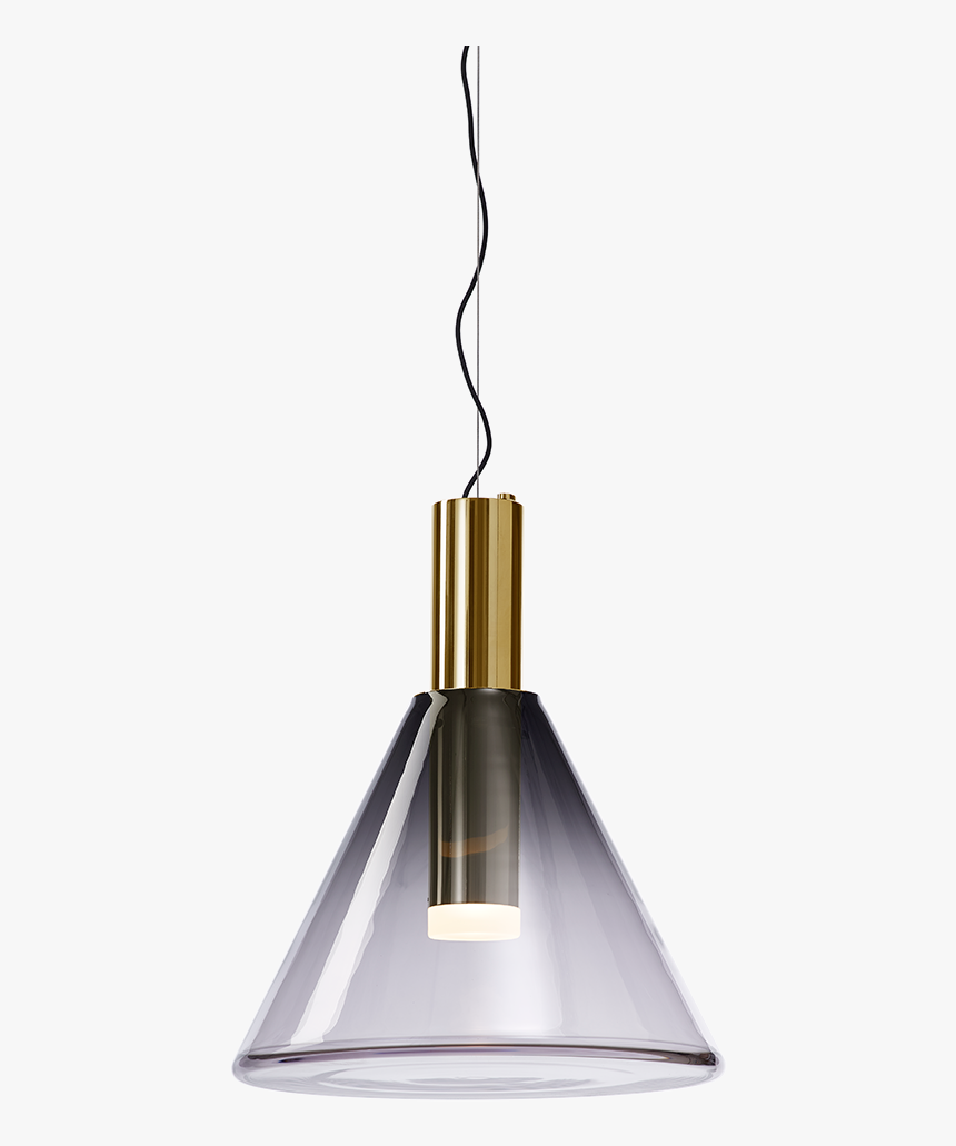 Phenomena Pendant Grey / Gold - Szaro Złota Lampa Wiszaca, HD Png Download