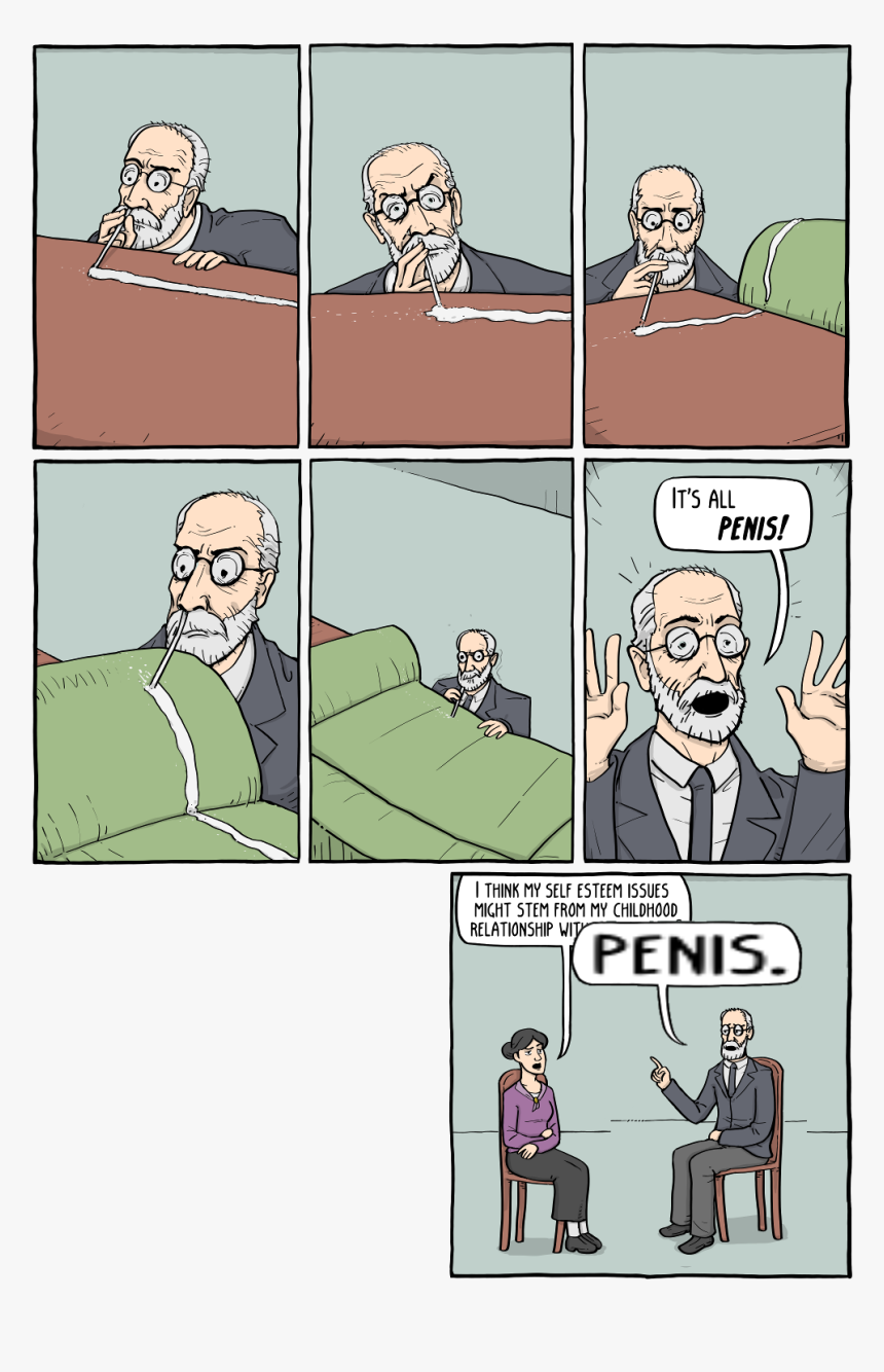 Freud Its All About The Penis, HD Png Download