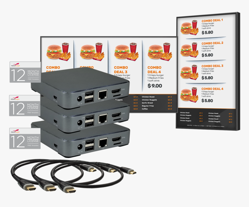 Digital Menu Board, HD Png Download