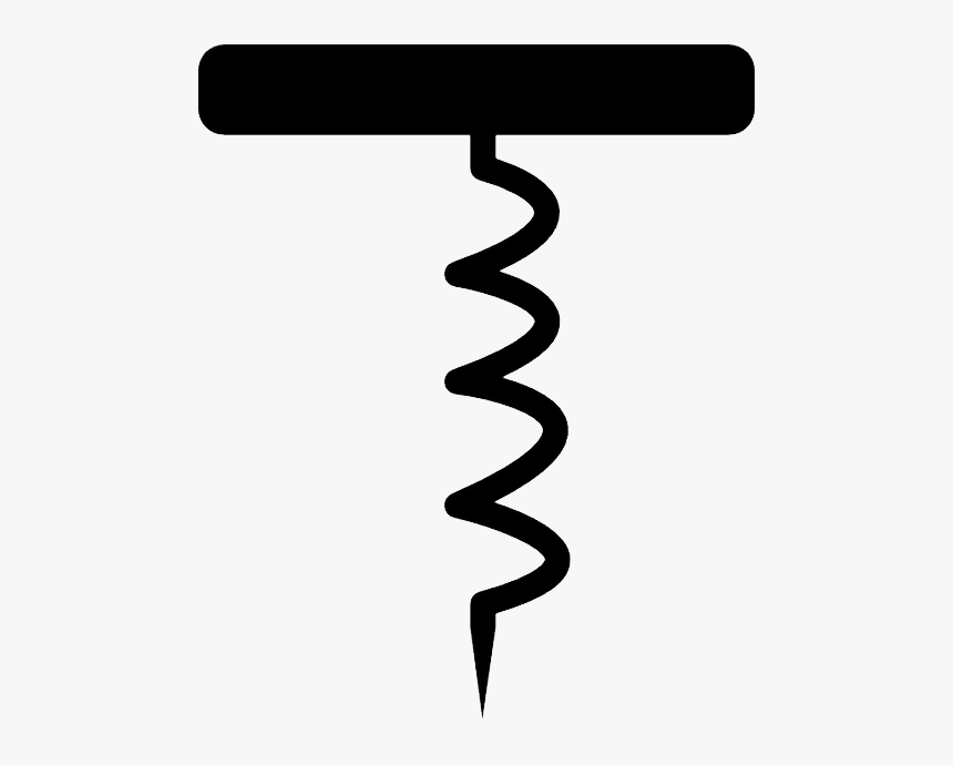 Corkscrew Vector Png, Transparent Png