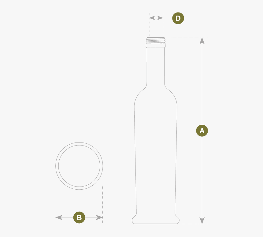 Glass Bottle, HD Png Download