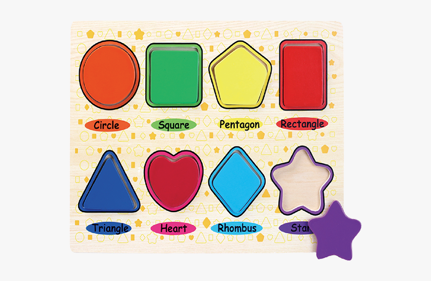 Chunky Shapes Puzzle, HD Png Download