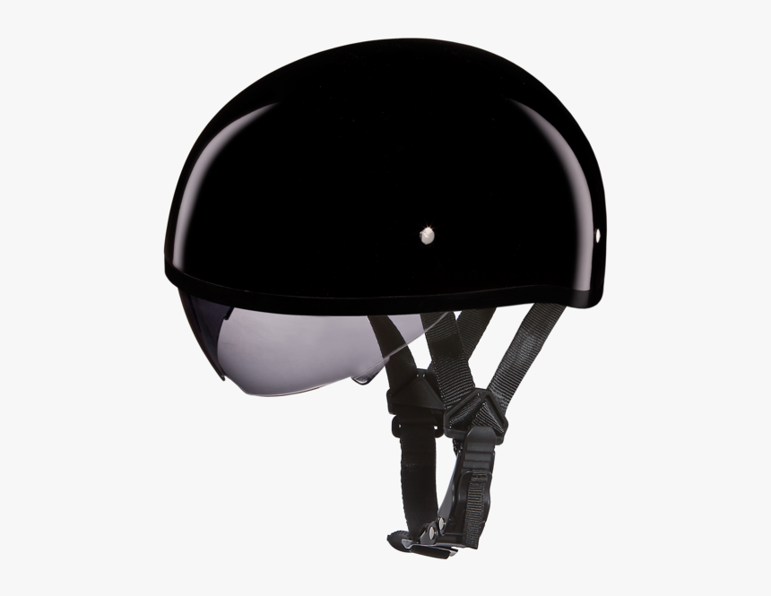 Daytona Helmets Motorcycle Half Helmet Skull Cap Hi - Motorcycle Helmet, HD Png Download