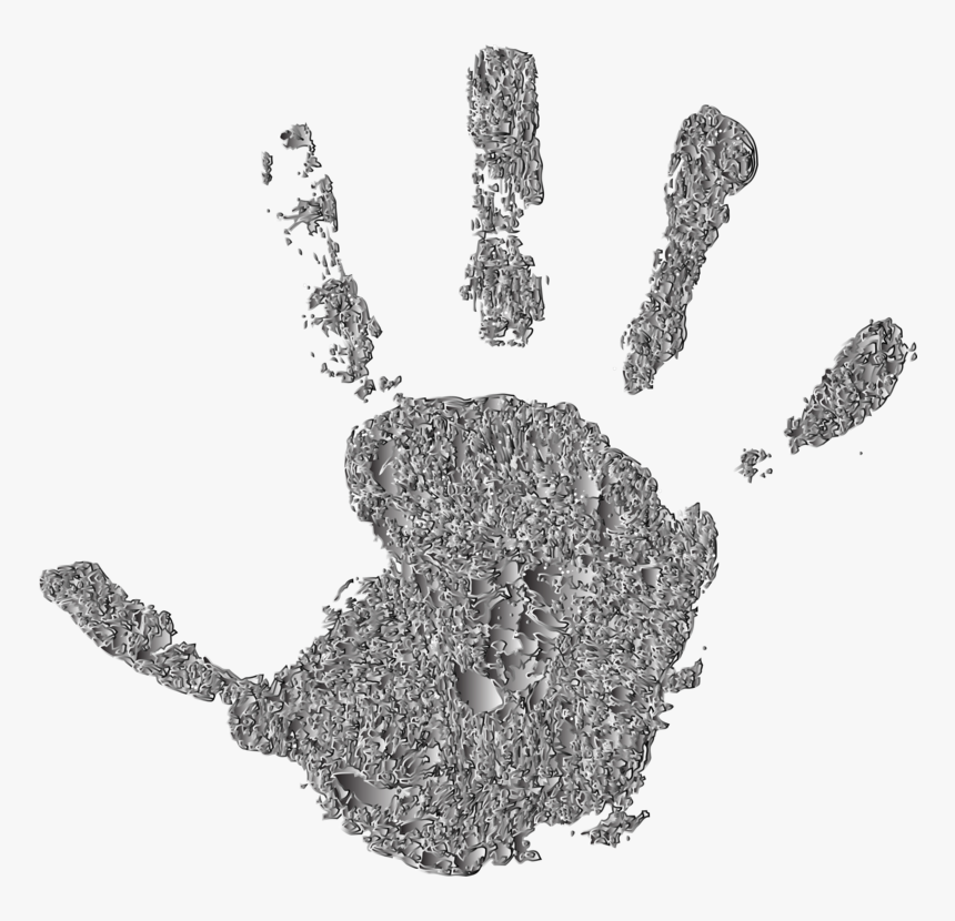 Monochrome Photography,tree,hand - Illustration, HD Png Download