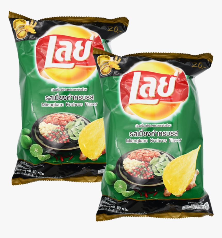 Lay S Classic Potato Chips Miang Kham Flavor 50g X - Lays, HD Png Download