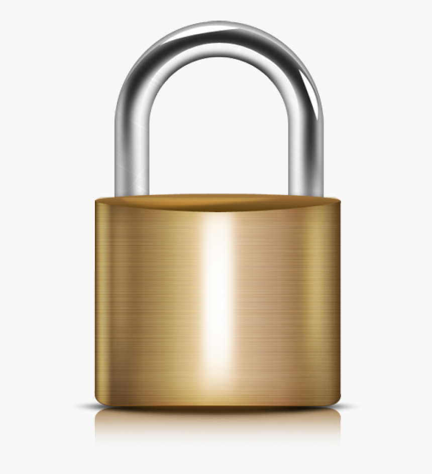 Pad Lock Png Free Download - Lock With No Background, Transparent Png