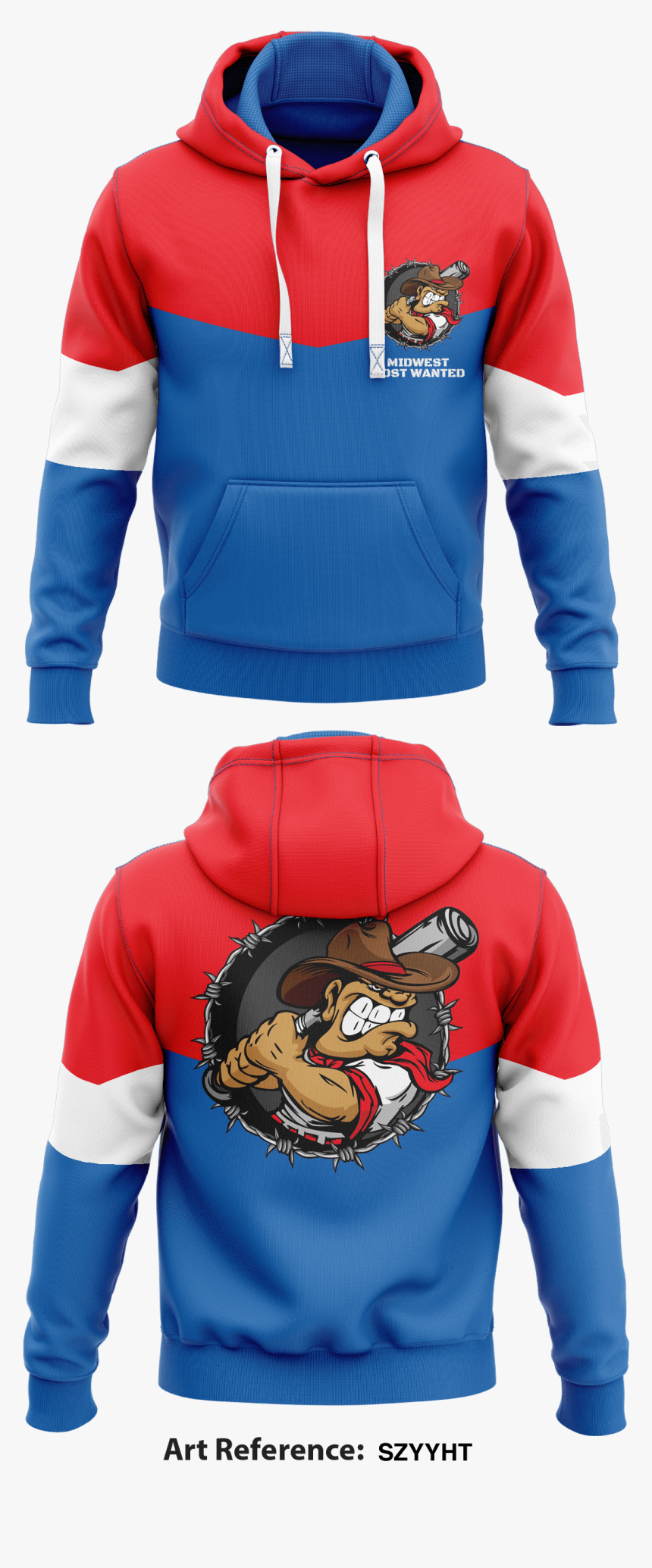 Midwest Most Wanted Store 1 Hoodie - Beaufort High School Drill Team, HD Png Download