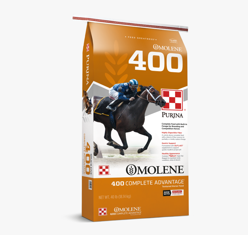 Purina Omolene 400 Horse Feed - Purina Omolene 400, HD Png Download
