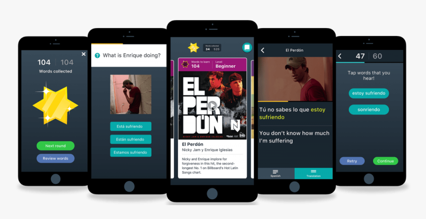 Lirica Makes Learning Spanish Easy Using Songs - Iphone, HD Png Download