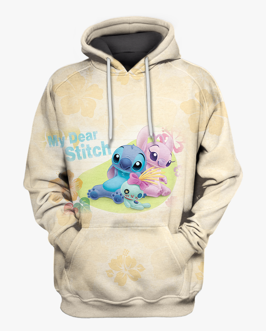 Anime Stitch Lilo Disney Hoodie 3d - Limited Edition 3d Full Printing, HD Png Download