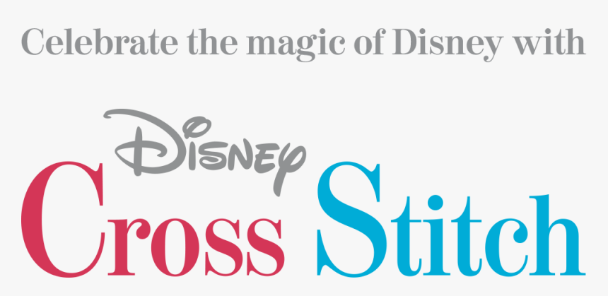 Celebrate Thge Magic Of Disney With Disney Cross Stitch - Poster, HD Png Download