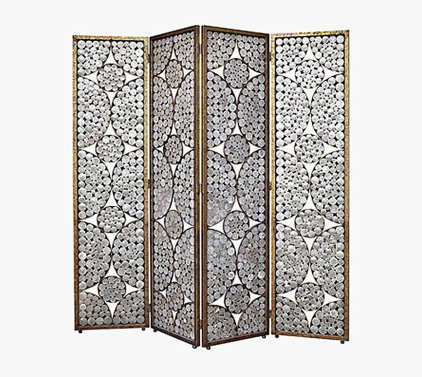Folding Screen Png Clipart - Wall Room Divider Capiz, Transparent Png