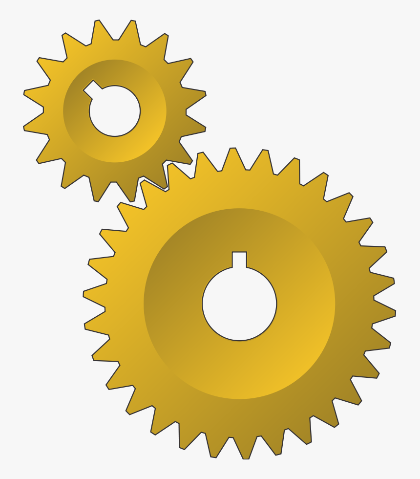 Gears 1 Svg Clip Arts - Free Pickup And Drop Png, Transparent Png