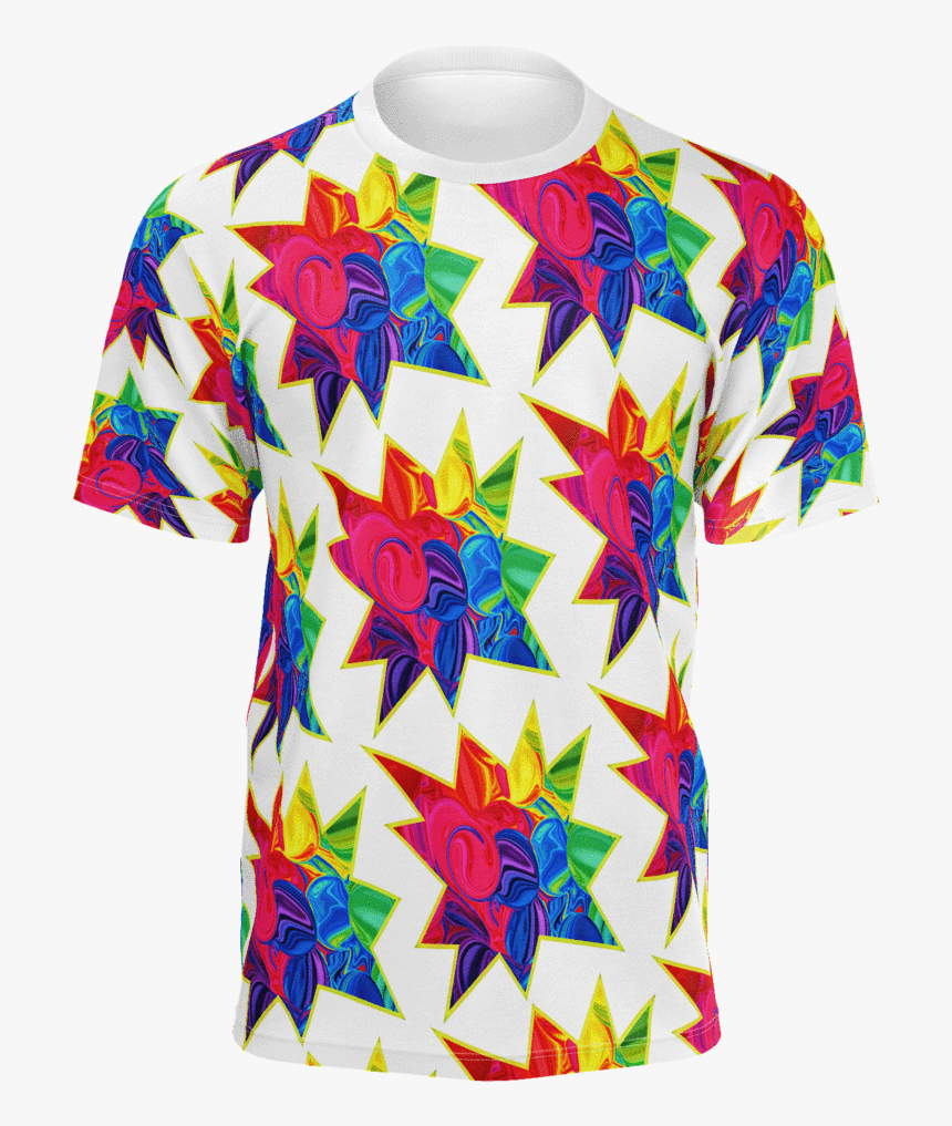 T Shirt Colorful Design, HD Png Download