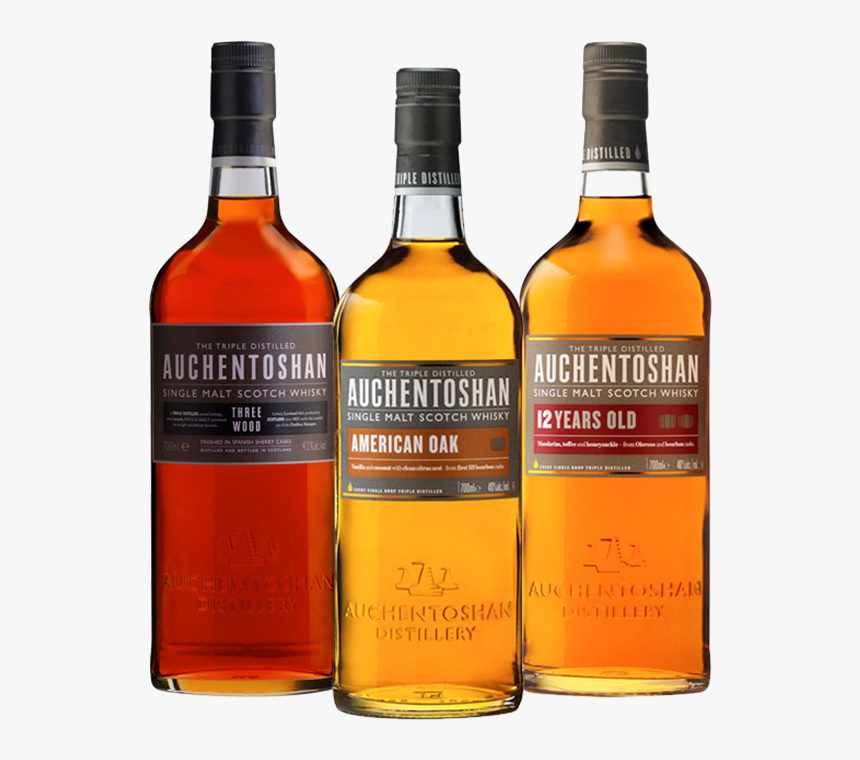 Auchentoshan 12 Years Old Single Malt Scotch Whisky, HD Png Download