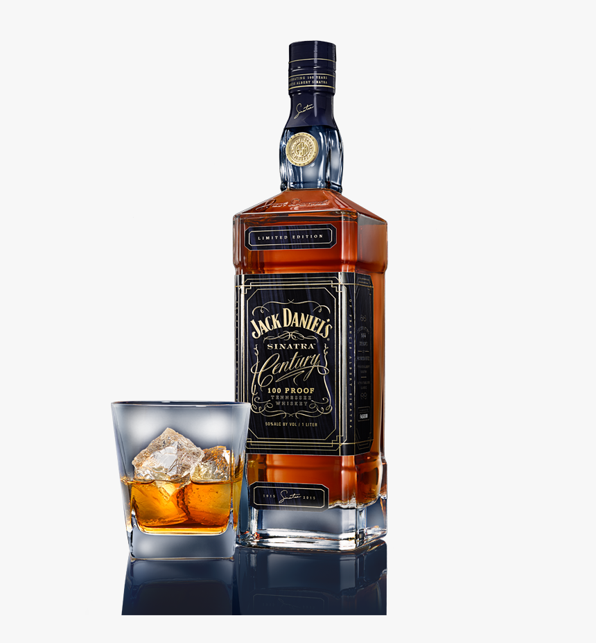 Jack Daniel S Sinatra Century Whiskey - Jack Daniel's Whiskey & Ginger, HD Png Download