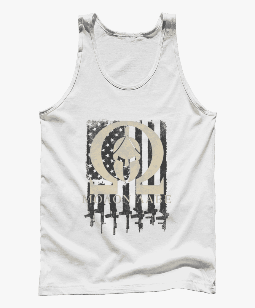 Molon Labe Omega Shirts Print Brains Men S Tank White - Stranger Things Parody Shirt, HD Png Download