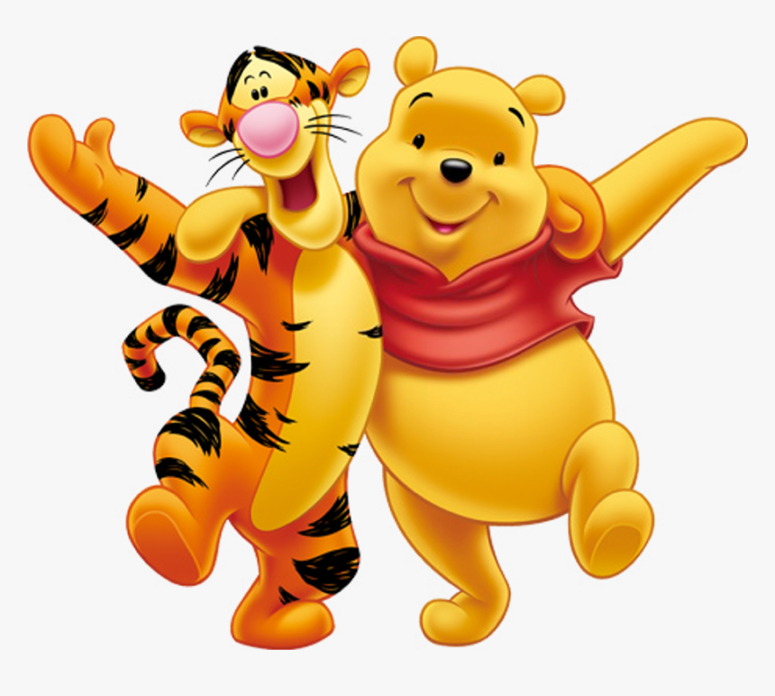 Tigrou Et Winnie L Ourson - Winnie The Pooh, HD Png Download