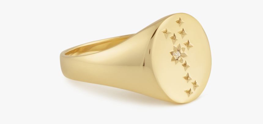 Zodiac Ring Taurus Side Cc - Body Jewelry, HD Png Download