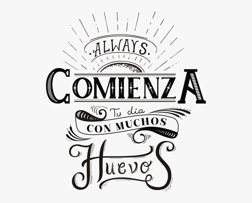 Transparent Huevo Png - Inicia Tu Dia Con Huevos, Png Download