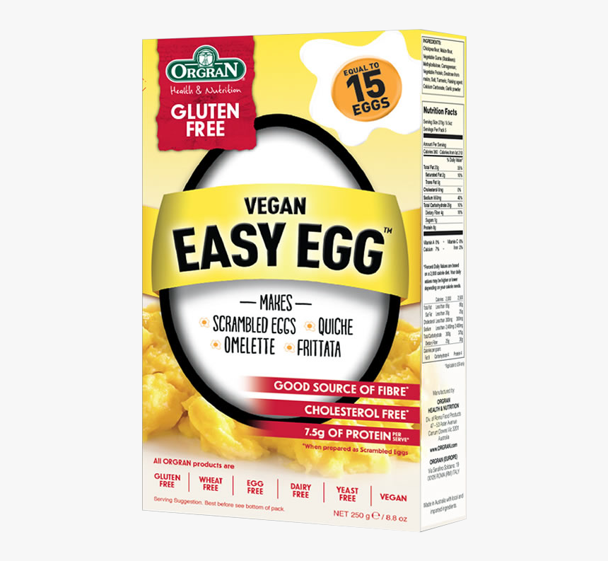 Easy Egg Orgran Sustituto Del Huevo - Vegan Easy Egg, HD Png Download