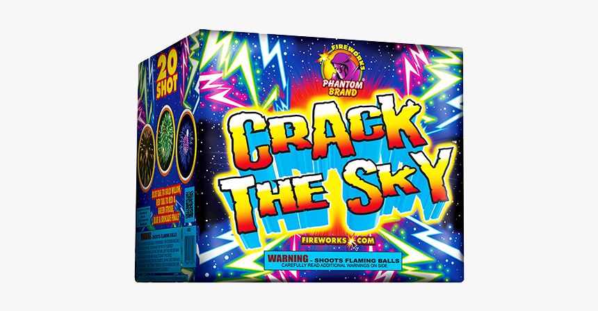 500 Gram Firework Repeater Crack The Sky - Phantom Fireworks, HD Png Download