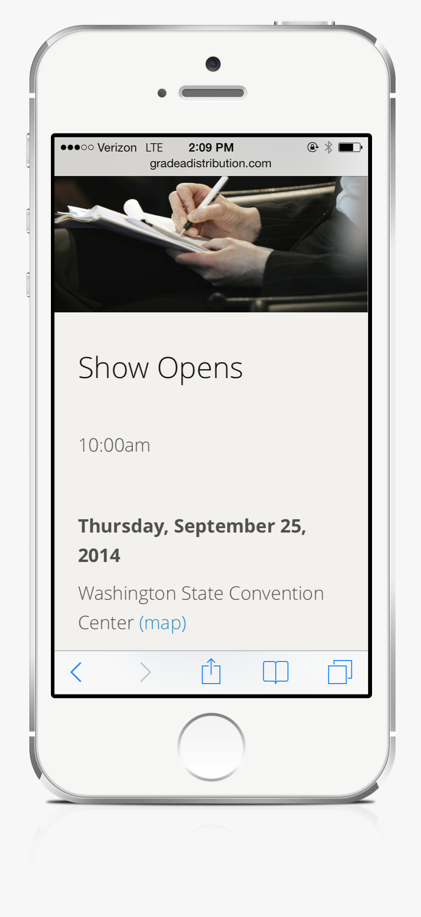 Show Expert Mobile - Screen App Create A Event, HD Png Download