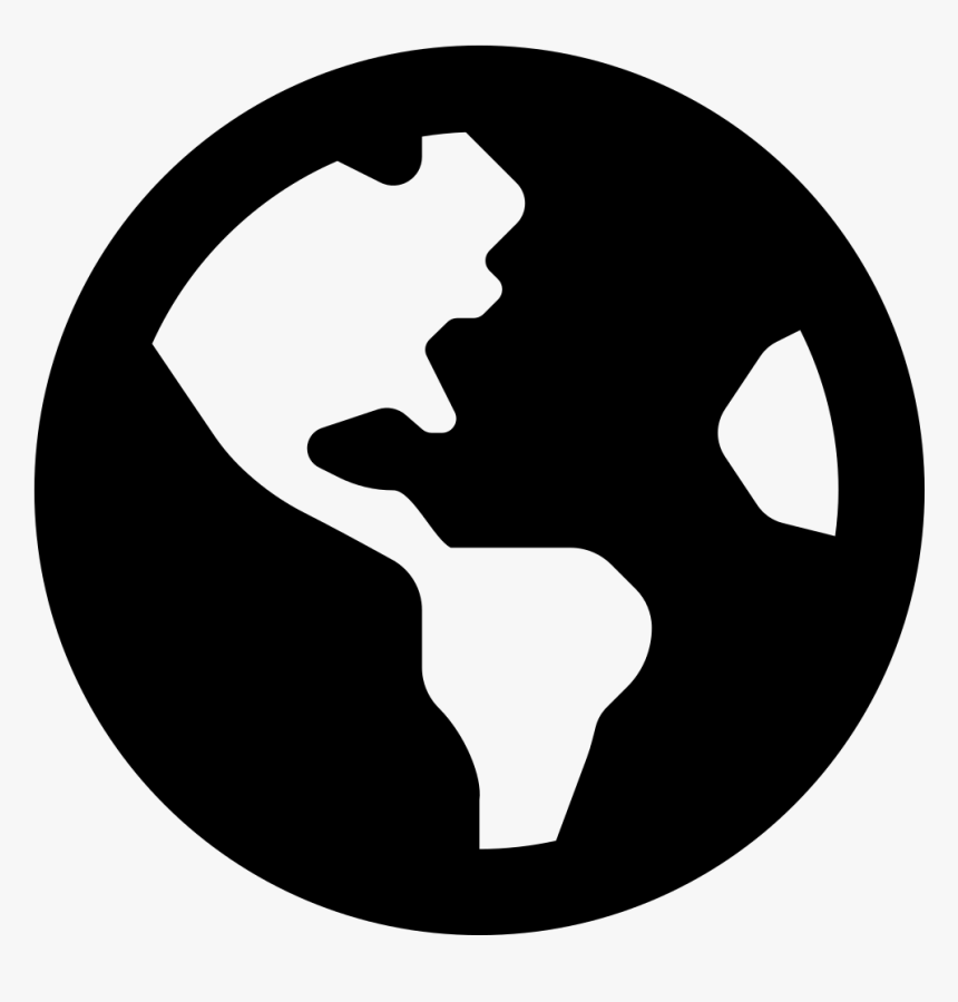 Font Awesome Globe Svg, HD Png Download