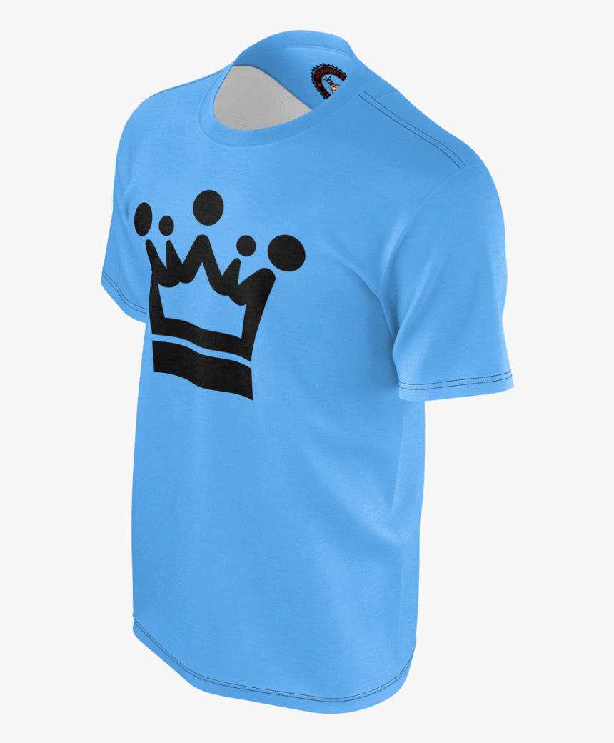 Blue Crown T-shirt - Active Shirt, HD Png Download